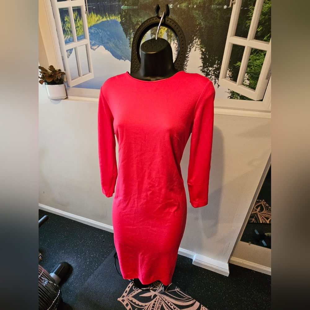 Ann Taylor Dark Pink Dress - Size 6 - NWT